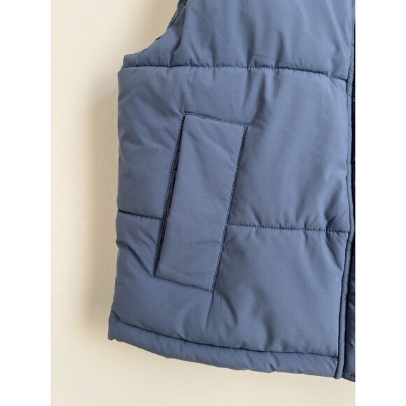 Roxy Blue Hooded Water-Resistant Puffer Vest Women’s Small with Pockets - Picture 4 of 9